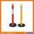 traffic roadway safety rubber bollard