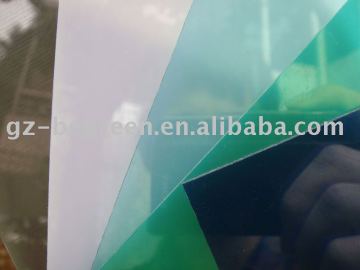 Guangzhou BEGREEN unbreakable plastic roofing sheet, fiberglass sheet for large project