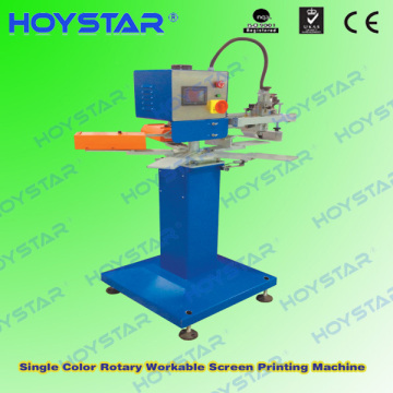 1 color silk screen printer for t shirt neck label