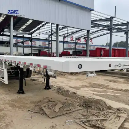 China Brand 40-ton Flatbed Semi-Trailer - New Design Cheap Utility Truck Trailer