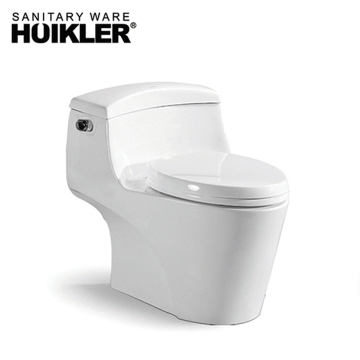 Modern White Siphonic One Piece Toilet - Japanese WC Sanitary Ware