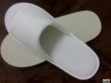 disposable hotel velour slippers
