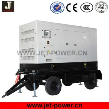 Super Silent Diesel Power Generator 50KVA trailer mounted