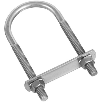 High-Quality Stainless Steel 304 Connection Assembly with Decorative Chrome Plating: U-Bolt Pipe Clamp and Bracket