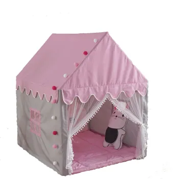 Indoor children's castle tent play house