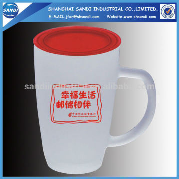 2014 good quality and hot selling advertising cups with mat