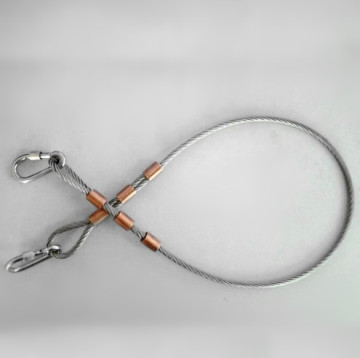 Stainless steel wire rope assembly