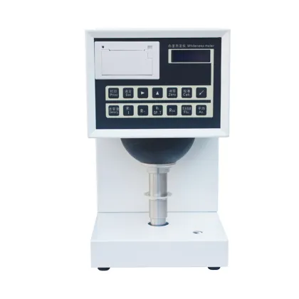 Digital Fluorescent Whitening Tester: Textile, Flour, Powder, Paper Whiteness Meter & Tester