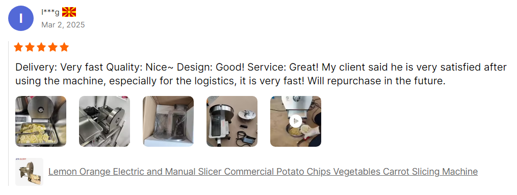 good comment SD-2139AL slicer
