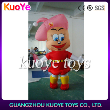 inflatable cartoon/ inflatable girl toys