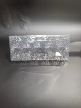 10 Holes Clear Egg Box Plastic Egg Tray