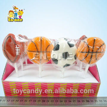 35g football & basket ball lollipop