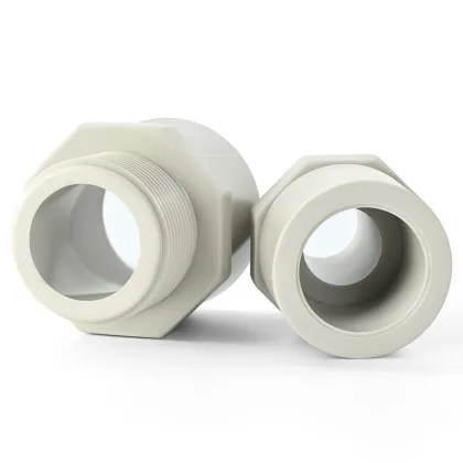 PPH Socket Fusion with Male Thread Adapter