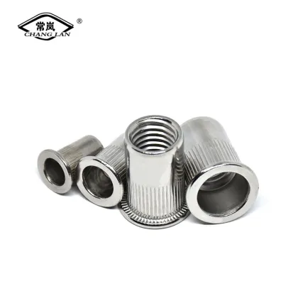 Metal Flat Head Blind Rivet Nuts Rivnut