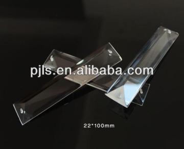 crystal bead bar for lamp or curtain icicles 22*100mm