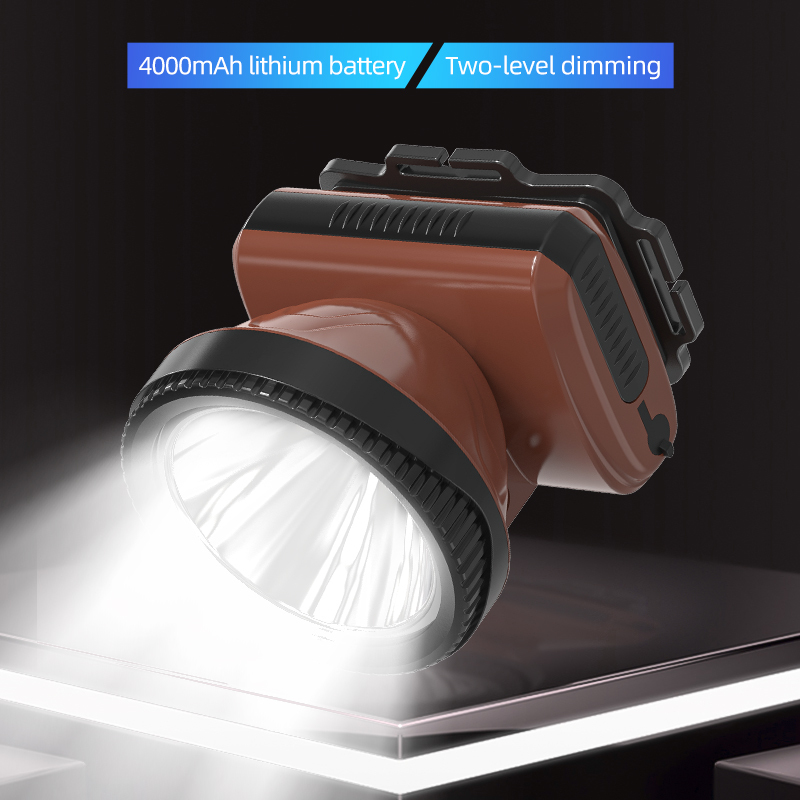 Customized Outdoor Rechargeable LED Headlamp Torch Light