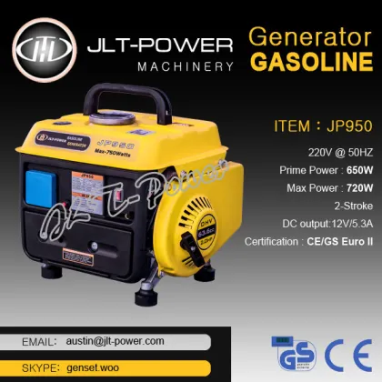 gasolina gerador de energia