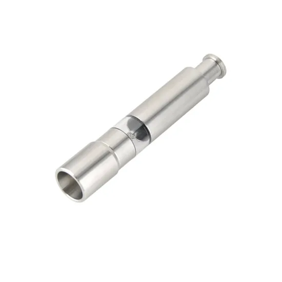 Wholesale Stainless Steel Salt and Pepper Grinder Set: Manual Pepper Mill with Thumb Press for Kitchen Mini Spices