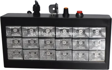 Guangzhou Manufacturer18pcs*1W High Brightness LED Strobe Party Effect Light For DJ Disco