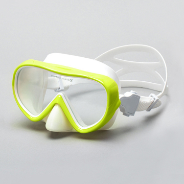 Adult Silicone Adjustable Strap Scuba Diving Mask for Snorkeling