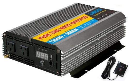 1500w 12V Pure sine wave inverter off grid with Remote