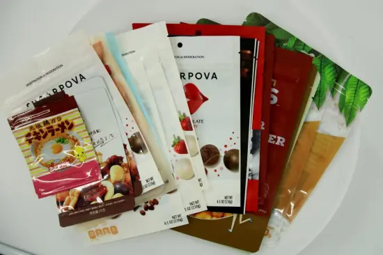 Custom plastic water bottle label shrink film label