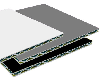 FVDF COATING panel struktur aluminium untuk fasad