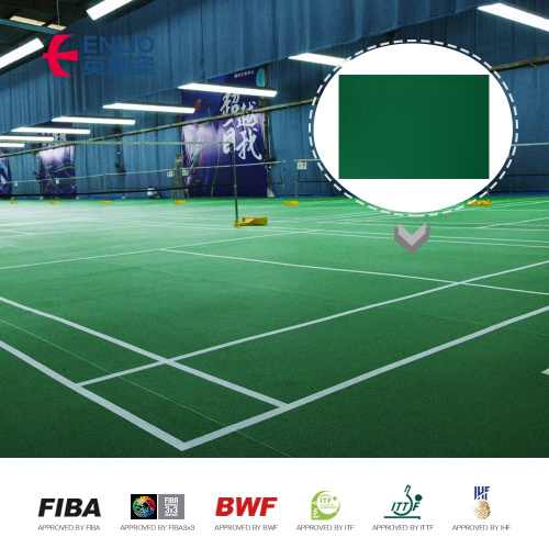 Várias cores Badminton Court Floor