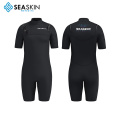 Seaskin 2mm Yamatomo Rubber Front Chest Zip Shorty Wet Suit