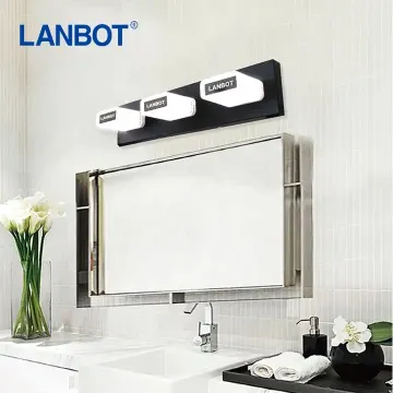 ETL Certified Modern Black LED Bathroom Vanity Light Fixtures - 3 Lights