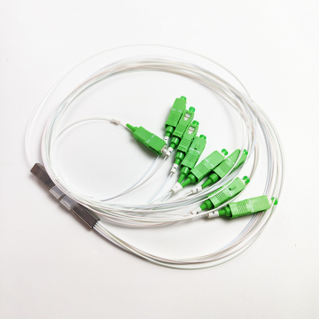 Splitter PLC in fibra ottica in fibra ottica del tubo in acciaio FTTH con vari connettori - tipi e specifiche