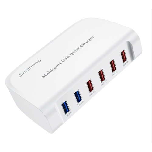 84W Smart 6-port USB Quick Charger