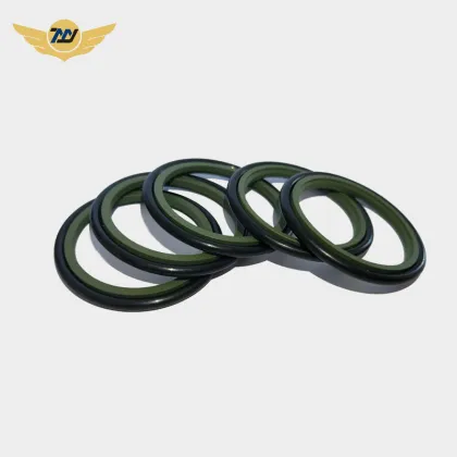 Excavator cylinder step seal sealing rod ring