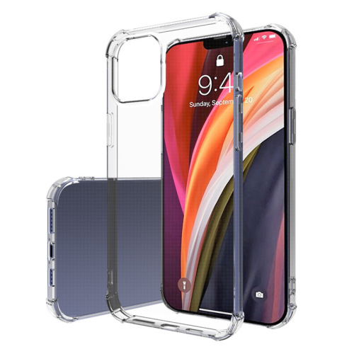 Transparent Phone Case Clear TPU Phone Cover Case For Iphone 13 mini 13 pro max 12 Pro 11 Pro Max  XR Xs Fundas Para Celulares