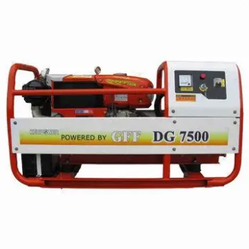 10kW Portable Open Type Diesel Generator with Linz Alternator