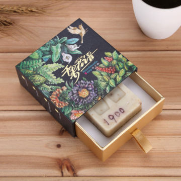 Handmade Drawer Kraft Paper Box for Soap