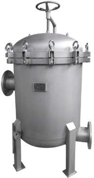 Pocket Filter Of Single-Bag Carbon Steel Housi
