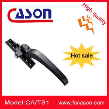 seven word shape aluminium window handle lock
