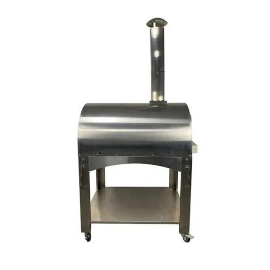 Stainless Steel Mexican Wood-Fire Pizza Oven With Thermometer
