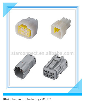 China factory Auto male female 6 pin connector
