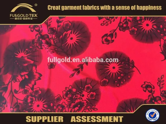 2016 fashion micro Korea velvet 5000 fabric printed dye fabric 100% polyester in keqiao fullgold