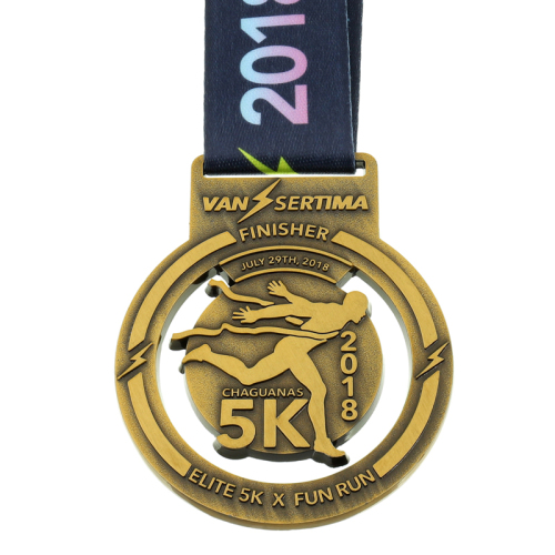 Medalla de maratón de abuela personalizada de venta caliente