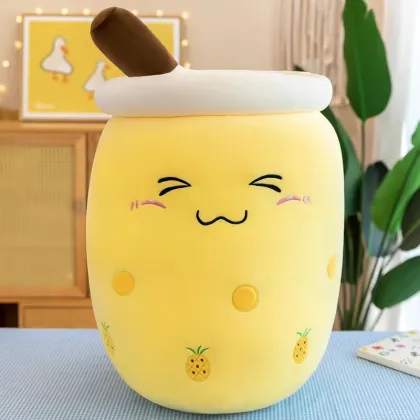24cm Smiley Boba Milk Tea Plushie: The Ultimate Soft Toy for Boba Tea Lovers