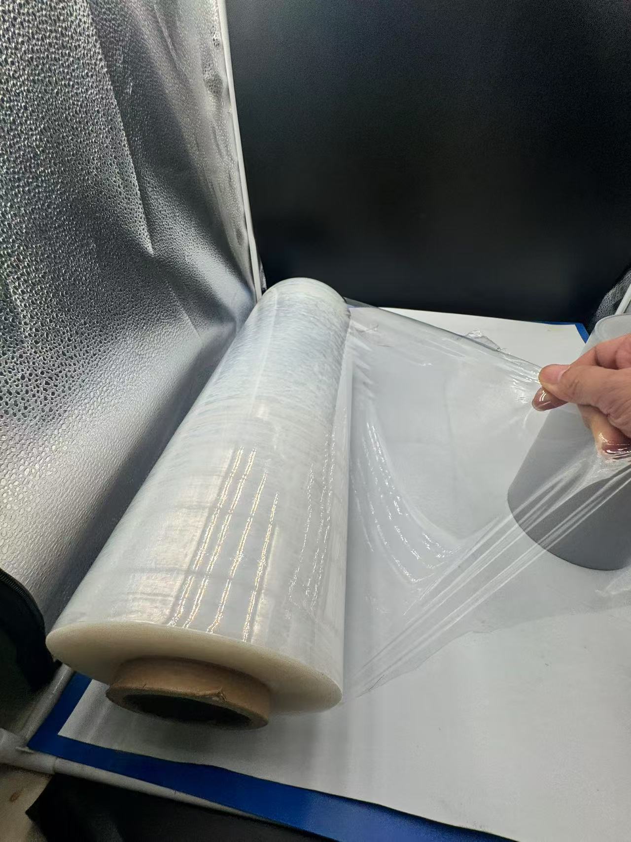 PE stretch film transparent packaging
