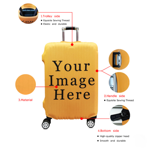 Sweet Candy luggage cover for traveling elastic suitcase protective covers for 18-32 inch anti-dust trolley case covers