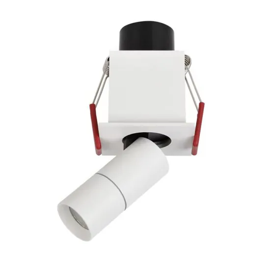 Modern Square White 7W LED Linear Downlight Grille Light