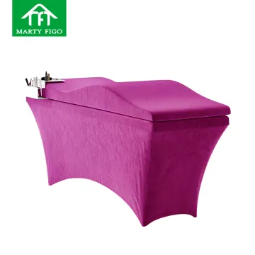 Customizable Velvet Foldable Memory Foam Lash Bed Mattress Topper for Facial Beauty