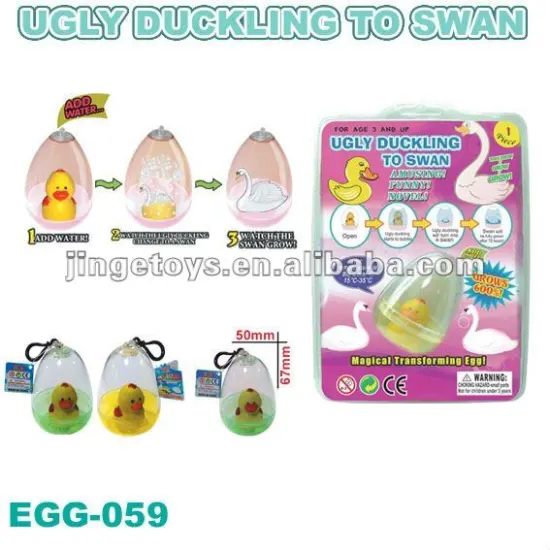 Educational Ugly Duckling To Swan Magic Growing Toy