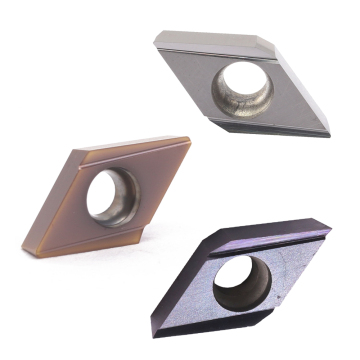 Maifix DCGT 10pcs CNC Turning Lathe Carbide Blade Inserts for Hardened Steel, Titanium Alloy, Cast Iron