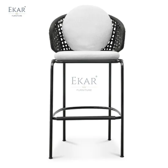 Durable Outdoor Bar Chairs for Balcony and Outdoor Furniture